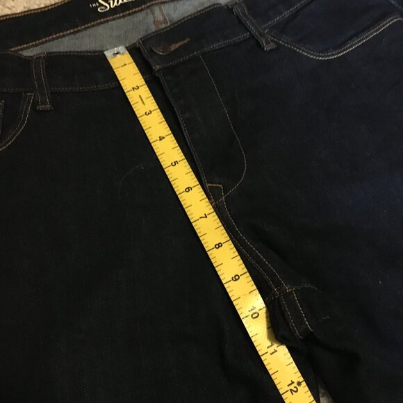 Old Navy Dark Navy Blue Sweetheart Jeans - Picture 14 of 16